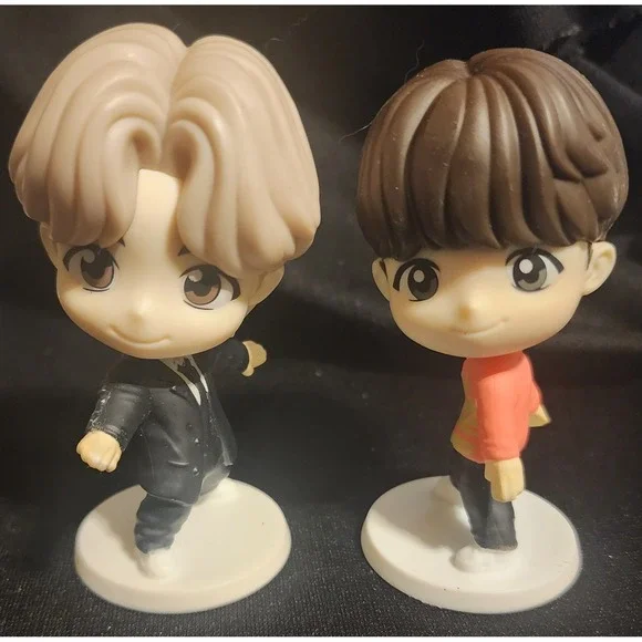 BTS TinyTAN McDonalds Dynamite Mini Figure Set 6pc K-Pop Collectibles - Picture 2 of 4